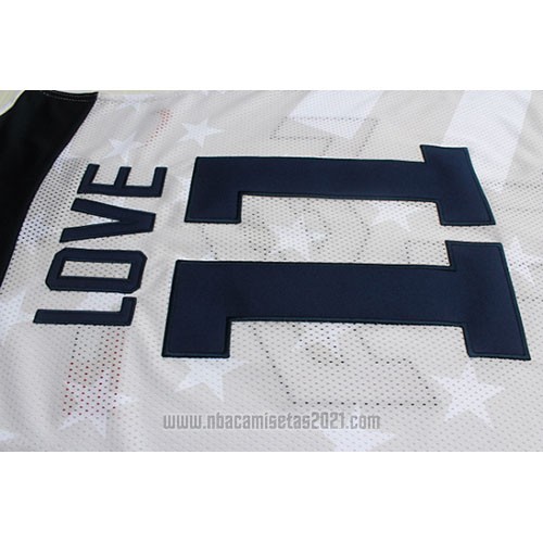 Camiseta USA 2012 Kevin Love #11 Blanco